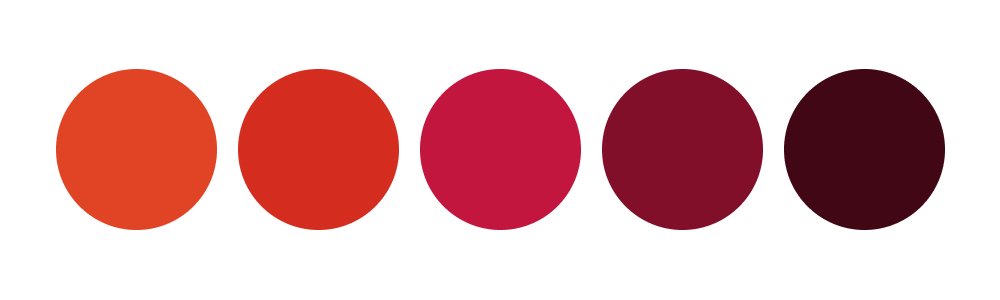 Die Farbe rot steht für: Leidenschaft, Energie und Liebe; kann auch Aggression und Gefahr signalisieren.